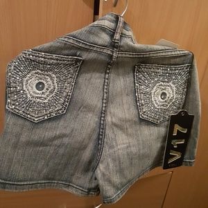 NWT denim shorts